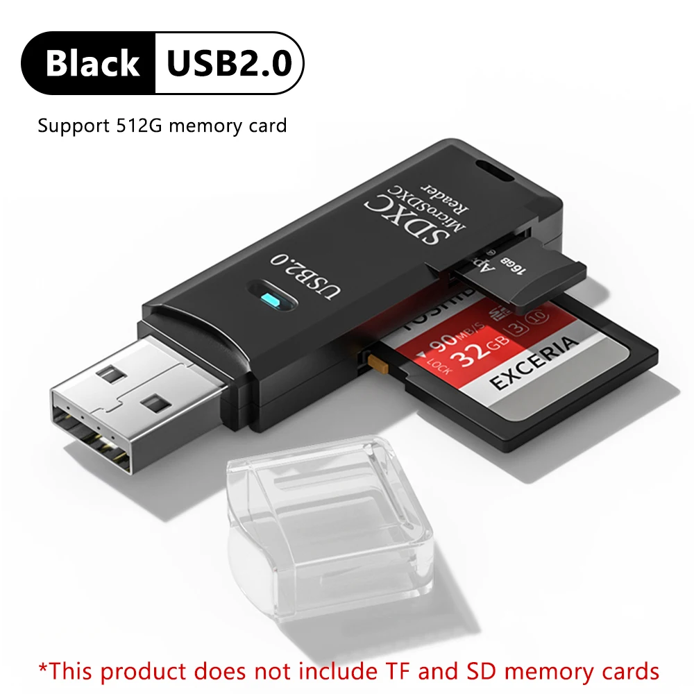 2-in-1 USB 3.0 Card Reader for SD/TF Cards 9 2-in-1 USB 3.0 Card Reader for SD/TF Cards - Image 9