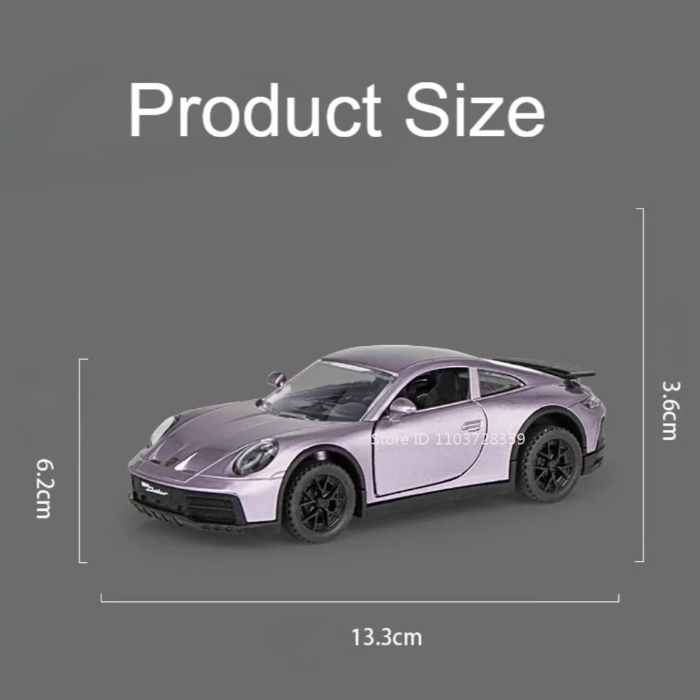 1:32 Scale Diecast Sports Car Model in Vibrant Colors 5 1:32 Scale Diecast Sports Car Model in Vibrant Colors - Image 5