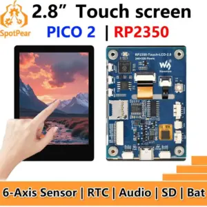 Raspberry Pi Pico 2 RP2350 Touchscreen Board