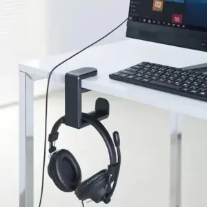 Black Adjustable Headphone Stand for Desktops 10 Sf5e5c841ac1c4c499f682752ffae33ba3