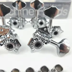 Vintage Chrome Guitar Tuners WJ-28N 19:1 Ratio 9 Sf5ef3e28fc6f42fe99da166cdbec21f0a