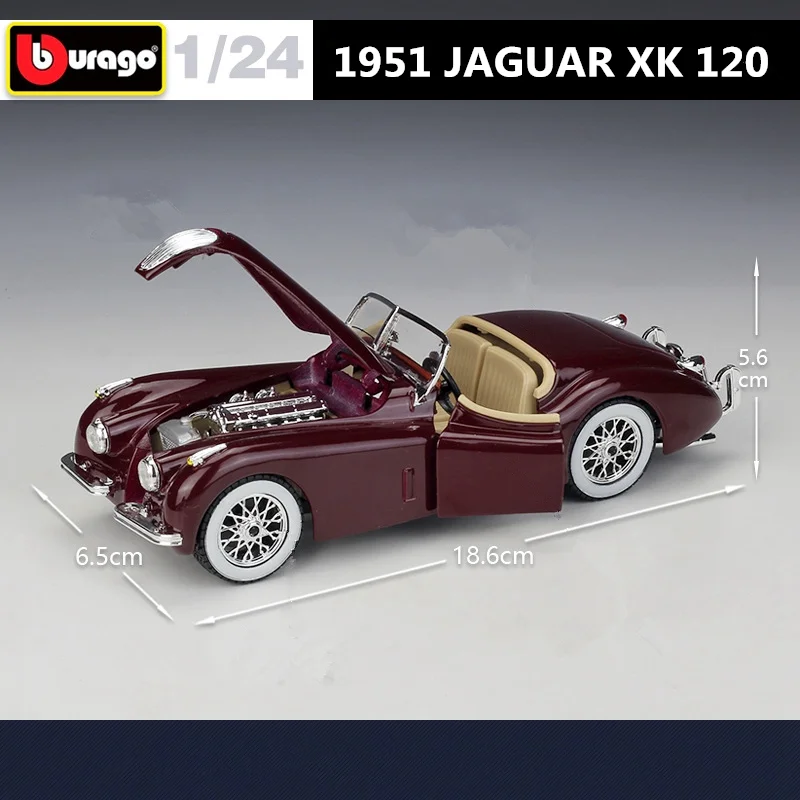1951 Jaguar XK120 Roadster Diecast Model 2 1951 Jaguar XK120 Roadster Diecast Model - Image 2