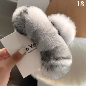 Plush Bunny Fur Hair Clip for Women 18 Sf5f8bf01e30d45ff93a0a43753e2543ec