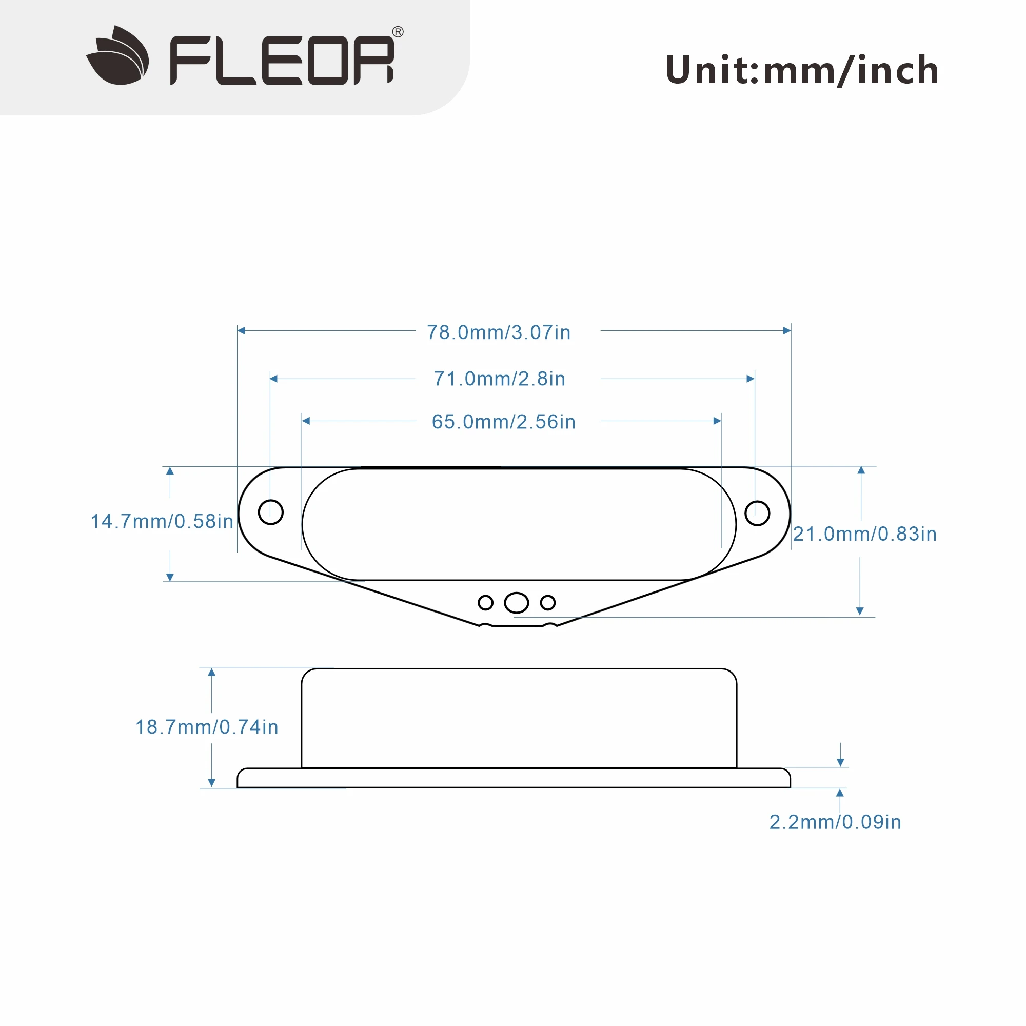 Alnico 5 Neck Guitar Pickup for TL Models 6 Alnico 5 Neck Guitar Pickup for TL Models - Image 6