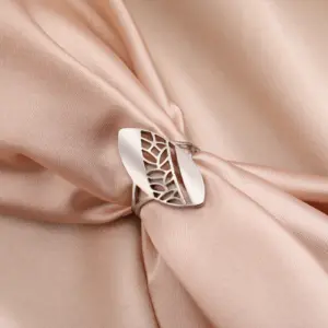 Elegant Ethnic Stainless Steel Ring for Women 9 Sf60646cf3f4342cab90cb8eb0c03f328R