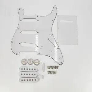 ST Guitar Accessories Set with Pickguard & Control Knobs 16 Sf6091ee1a22a41e882bdc47403c531ebE