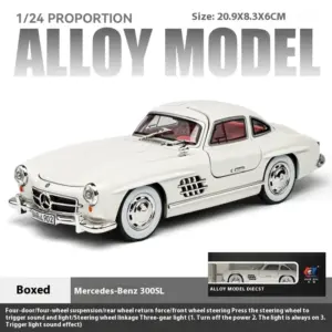 1:24 Mercedes-Benz 300SL Vintage Diecast Model 17 Sf6278d20e9264133891defc98fecbb82C