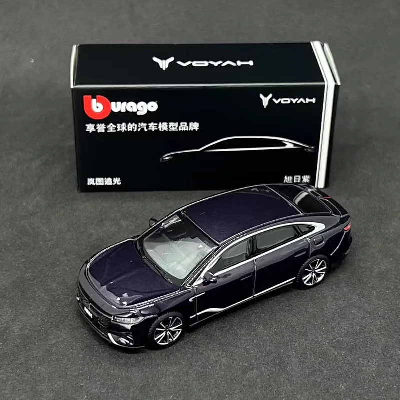 VOYAH Passion Alloy Luxy Model Car 1:64 Black & Purple 5 VOYAH Passion Alloy Luxy Model Car 1:64 Black & Purple - Image 5