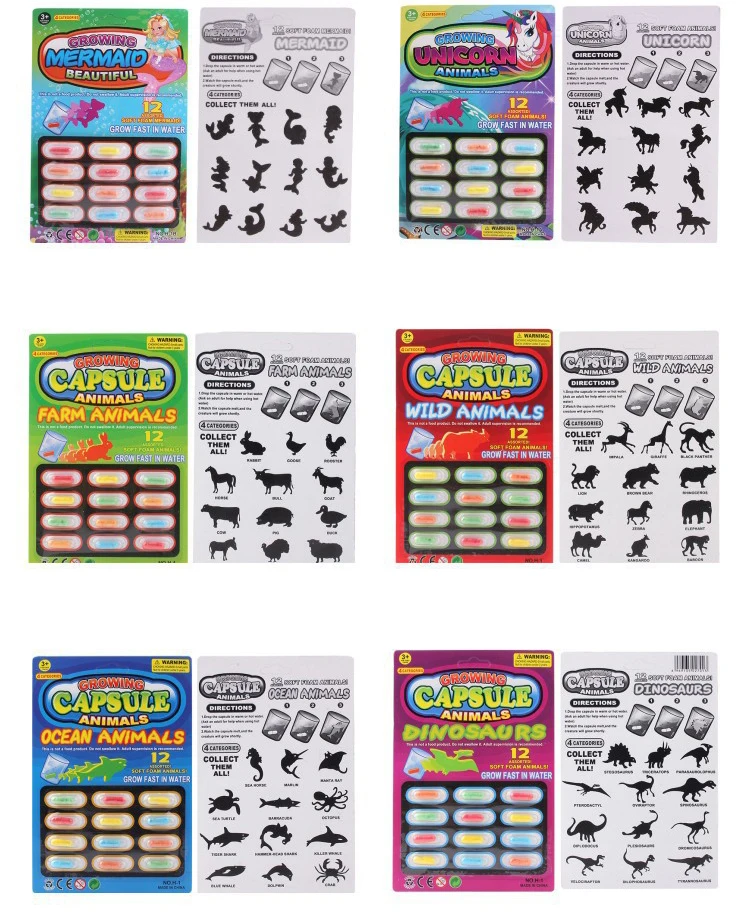 Colorful Water-Absorbing Capsule Toys Set 2 Colorful Water-Absorbing Capsule Toys Set - Image 2