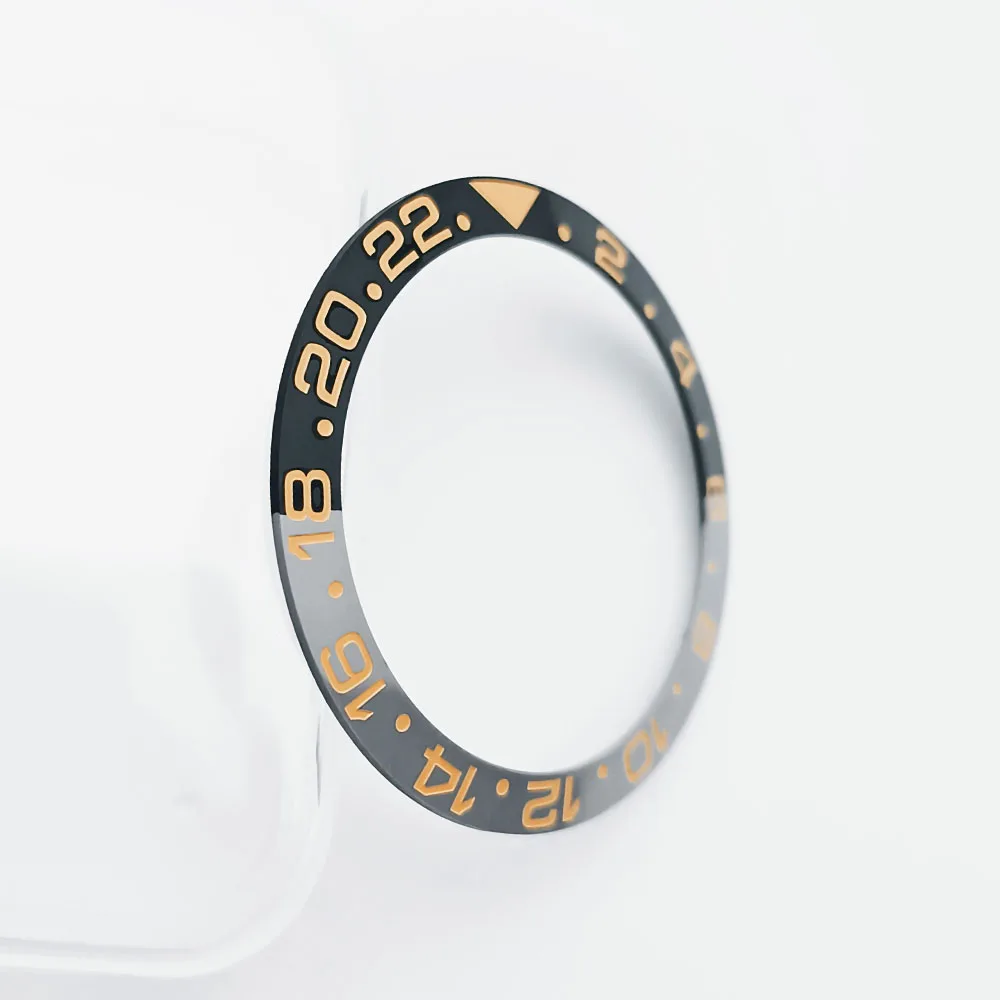 38mm Two-Tone Ceramic Bezel for Watches 3 38mm Two-Tone Ceramic Bezel for Watches - Image 3