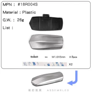 RC Car Roof Rack and Box Set for 1/12-1/24 Models 16 Sf65c7e6337e34966a5756a9c432e59dbj