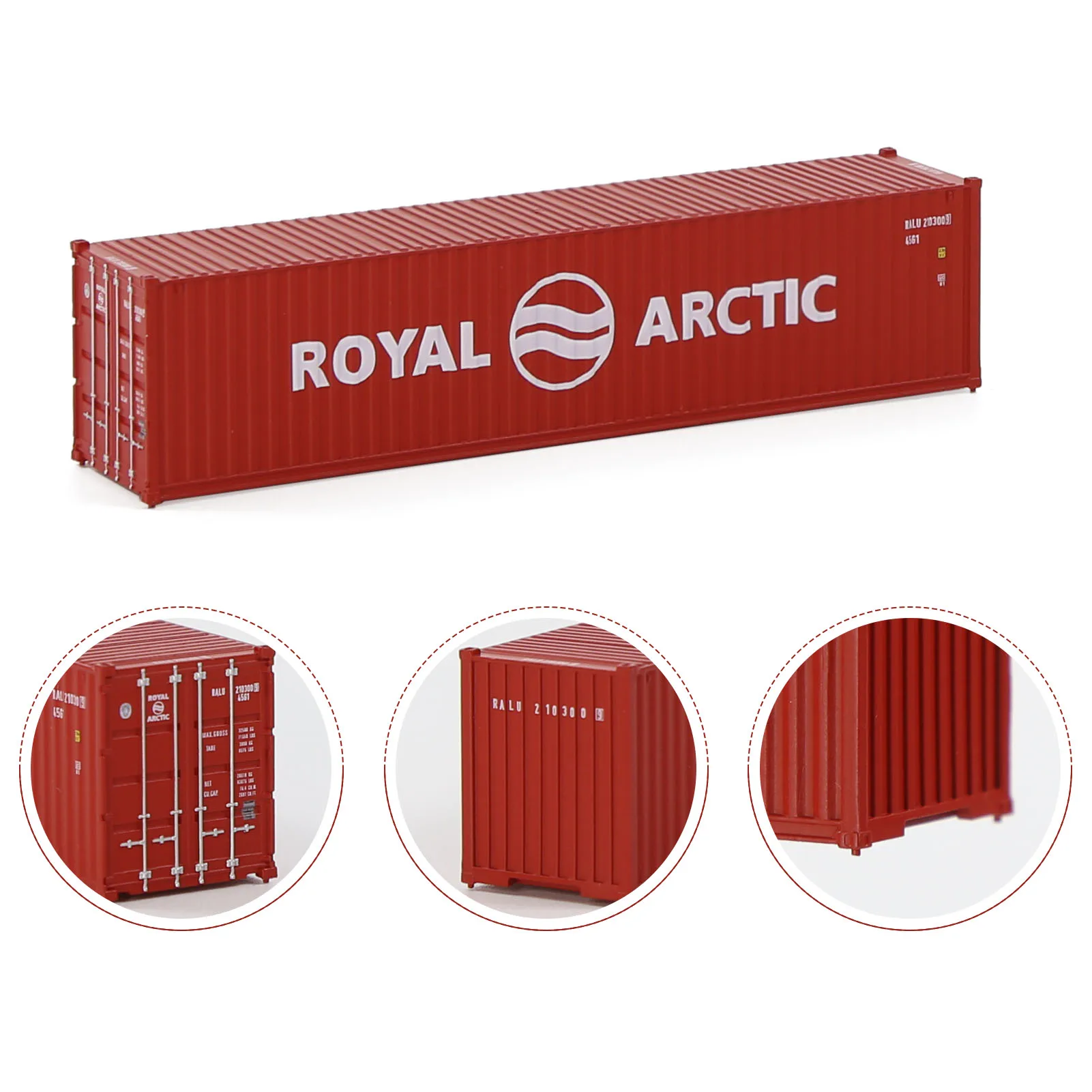 40ft N Scale Shipping Container with Logos 4 40ft N Scale Shipping Container with Logos - Image 4