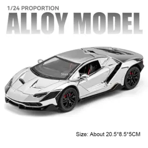 Iridescent 1:24 Lamborghini LP770-4 Diecast Model 16 Sf678656f3dd44c4fab8b3821ed4be6e2F