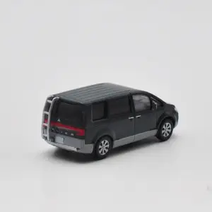1:64 Black Delica Diecast Model Car 12 Sf686694ce07243b7985f61c04af80c96u