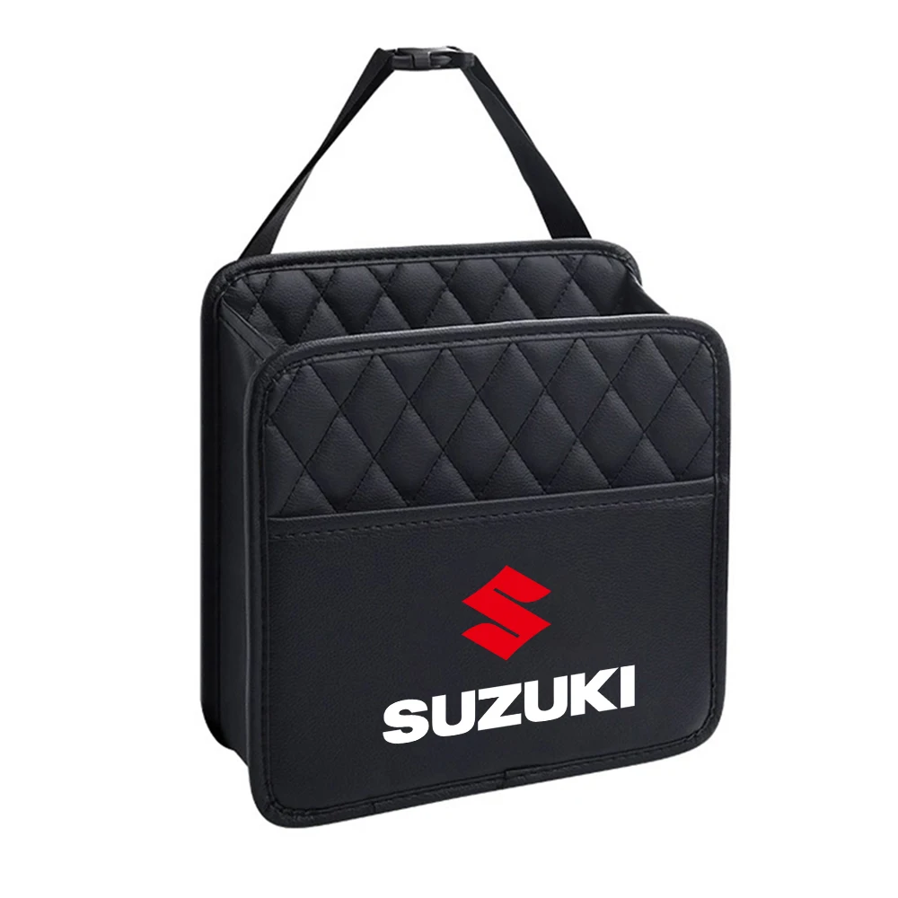 Suzuki PU Leather Car Storage Bag 25x15x8cm 6 Suzuki PU Leather Car Storage Bag 25x15x8cm - Image 6