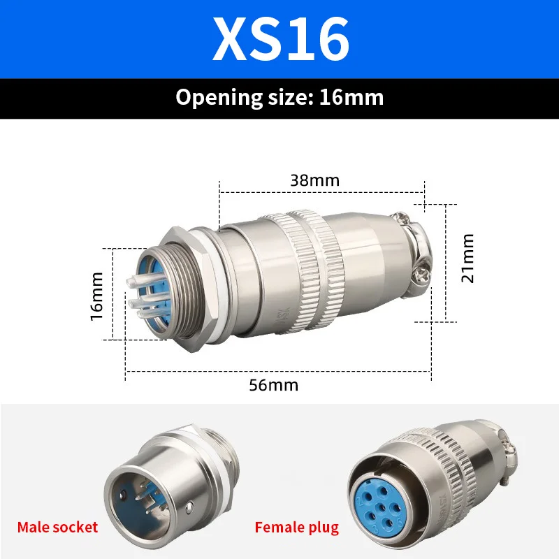 Aviation Connector Set with Silver-Plated Pins 7 Aviation Connector Set with Silver-Plated Pins - Image 7