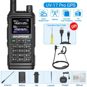 Baofeng UV-17 PRO GPS Walkie Talkie with 6 Bands 18 Sf693936a30c342cbbd6a1a2f0c3c88aeW