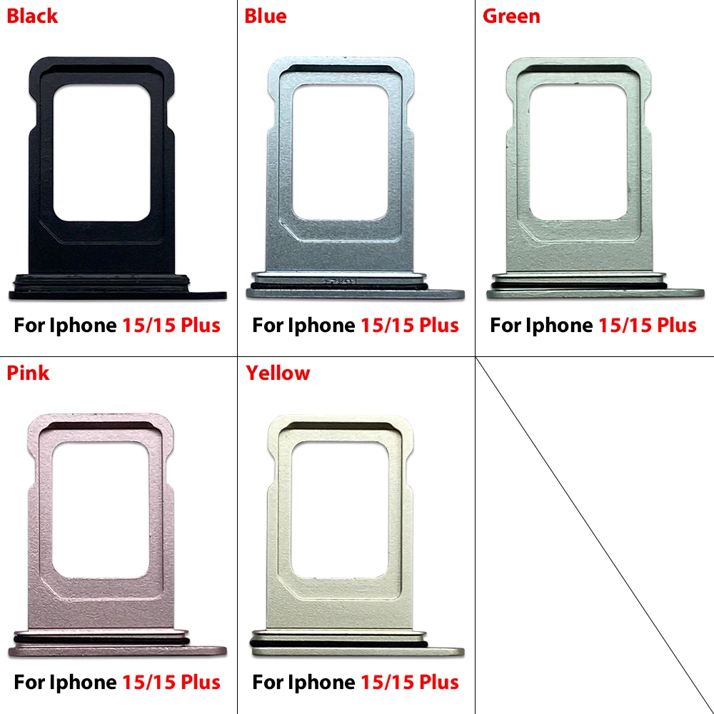 iPhone 15 SIM Card Tray in Multiple Colors 2 iPhone 15 SIM Card Tray in Multiple Colors - Image 2