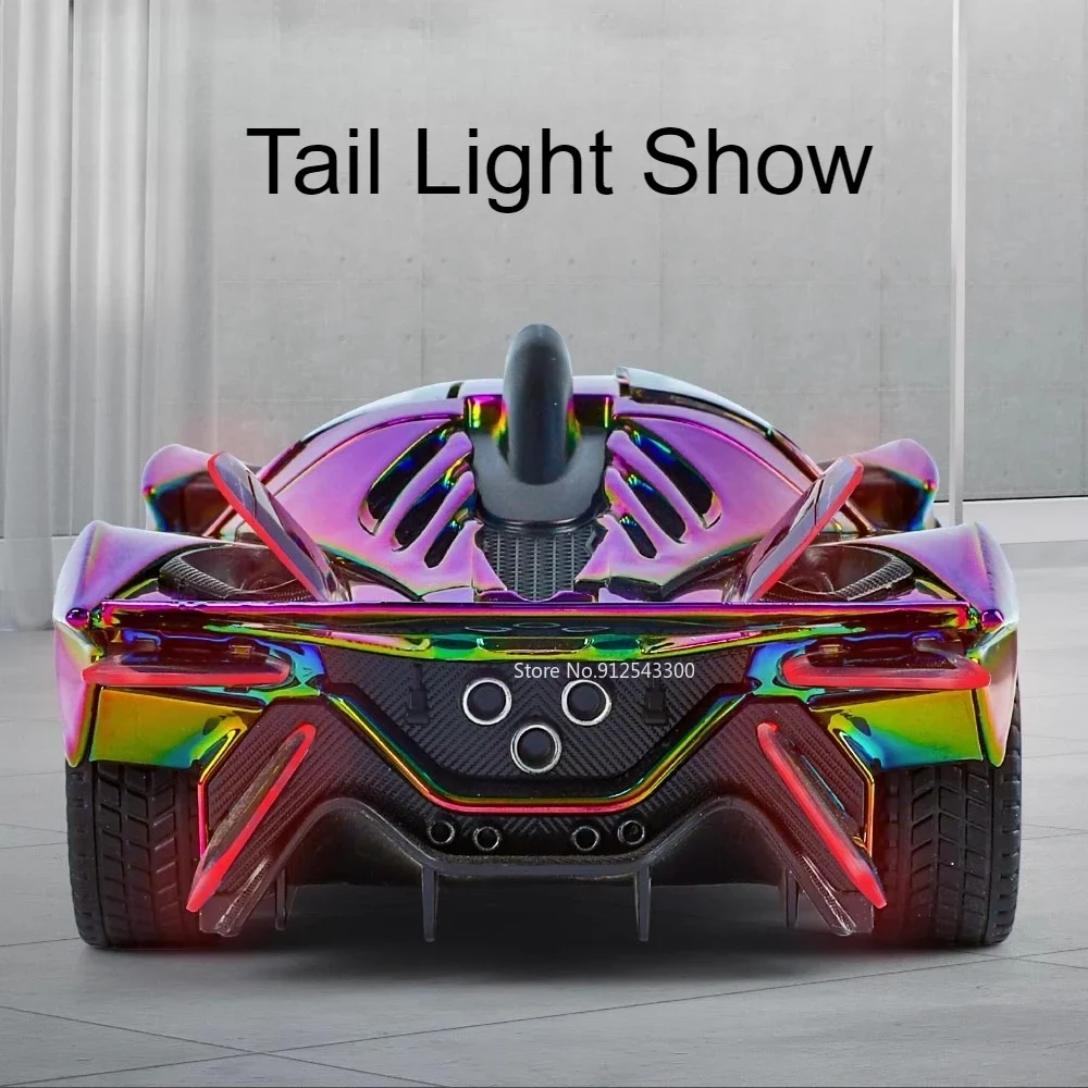 1:24 Scale Iridescent Supercar Model 4 1:24 Scale Iridescent Supercar Model - Image 4