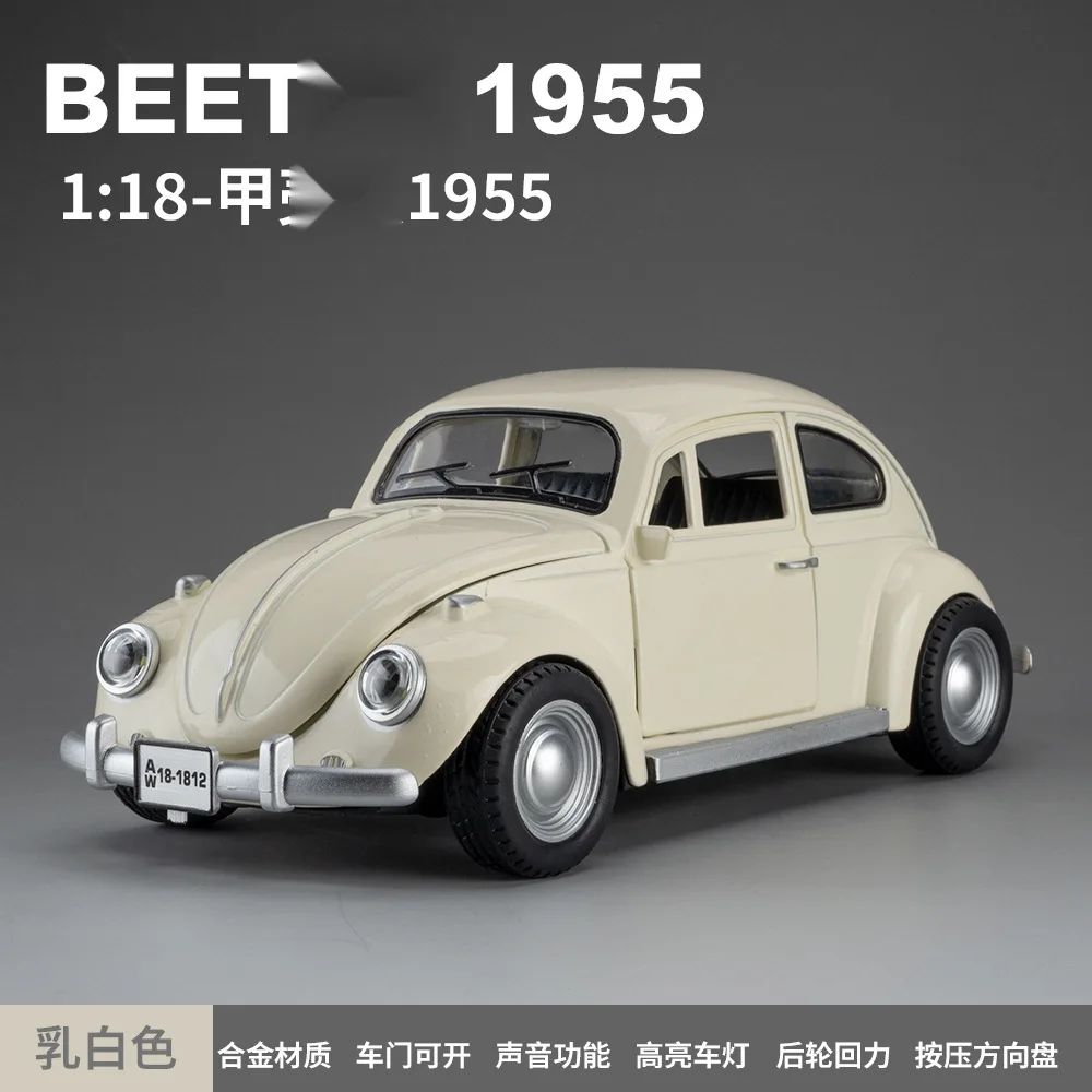 1955 Volkswagen Beetle Diecast Model 1:18 Scale 10 1955 Volkswagen Beetle Diecast Model 1:18 Scale - Image 10