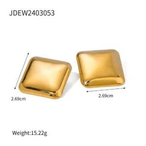 Stainless Steel Geometric Earrings for Women 11 Sf6a8554635fe4212a57e414b480d81f7e