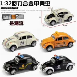Vintage Volkswagen Beetle Diecast Model 1:32 Scale 12 Sf6b78bc624cf4a1d9d72a9acacd43eb4h