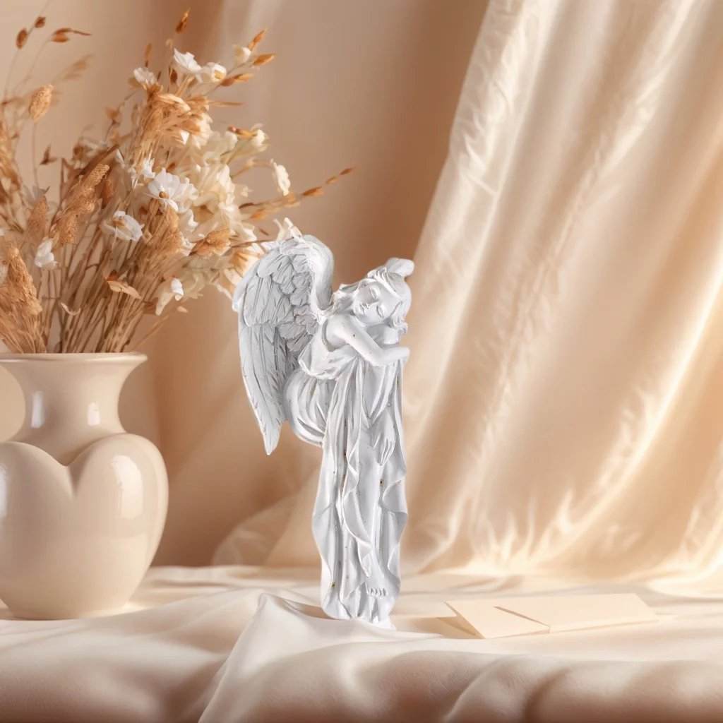 White Angel Sculpture for Home Decor 3 White Angel Sculpture for Home Decor - Image 3