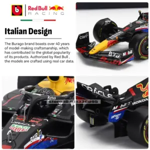 Red Bull RB19 1:24 Scale Die-Cast Model Car 15 Sf6c0f60aea284dadbdcdea151dd615040