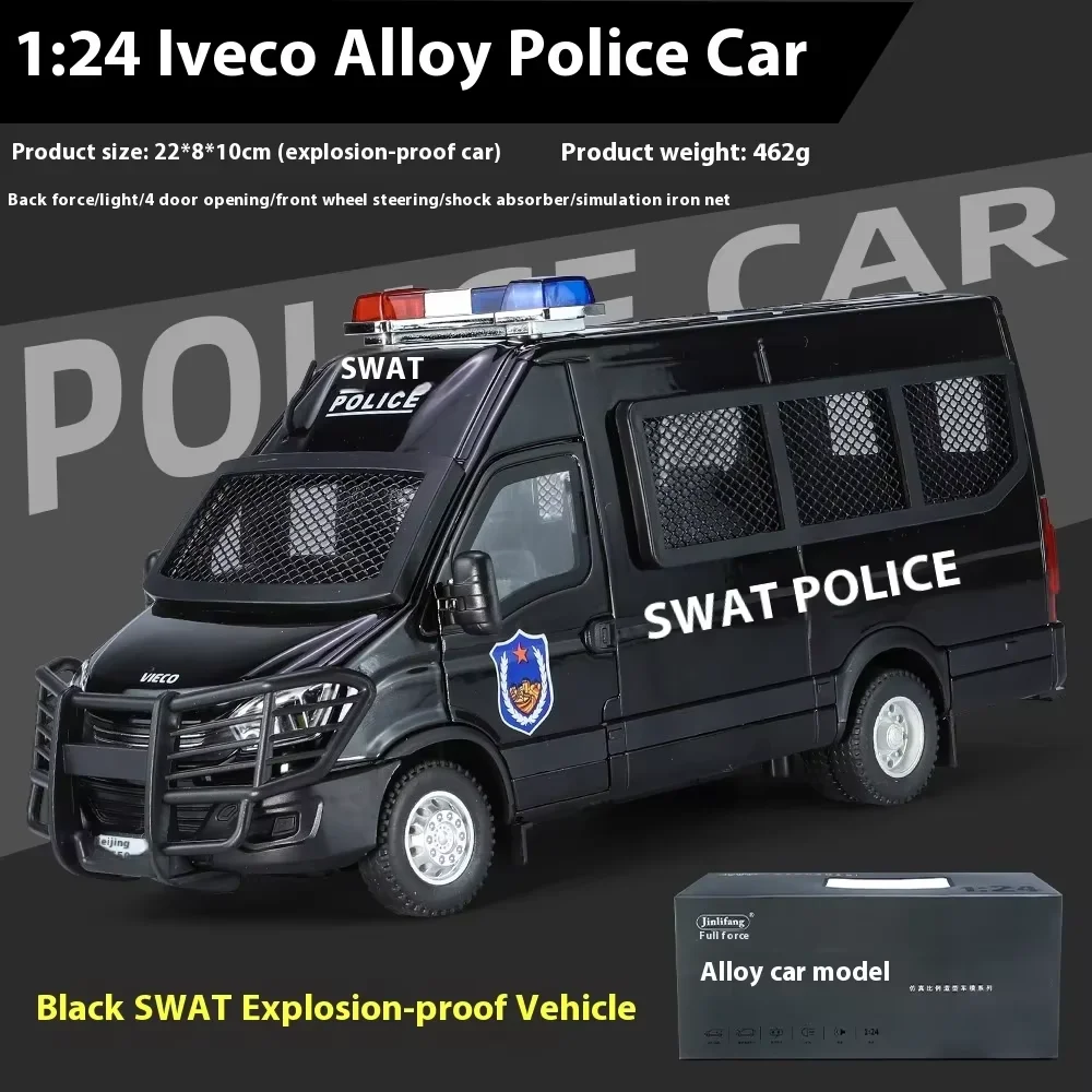 Iveco SWAT Police Model 1:24 Diecast 10 Iveco SWAT Police Model 1:24 Diecast - Image 10