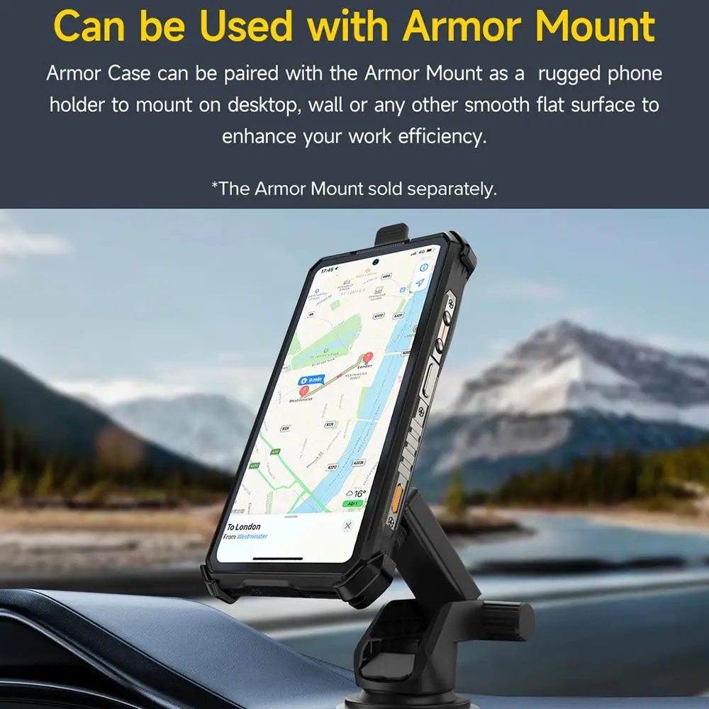 Rugged Ulefone Armor 28 Ultra Case with Clip 3 Rugged Ulefone Armor 28 Ultra Case with Clip - Image 3