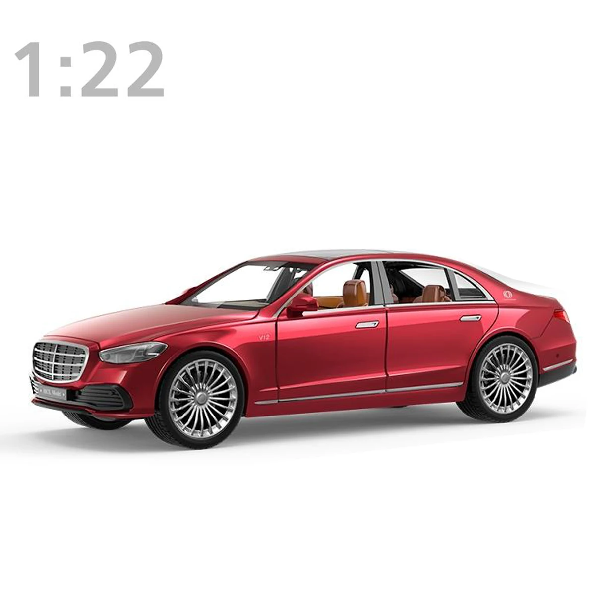 1:22 Scale Black Diecast Car Model 7 1:22 Scale Black Diecast Car Model - Image 7