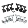 Six-Piece Electric Bass Tuning Peg Set in 3L3R Configuration