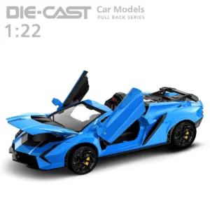 Vibrant 1:22 Diecast Sports Car Model
