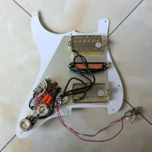 White Pearl Pickguard Set for Fender Stratocaster 8 Sf7394fd8cdb24382bb617ab607ec483eH