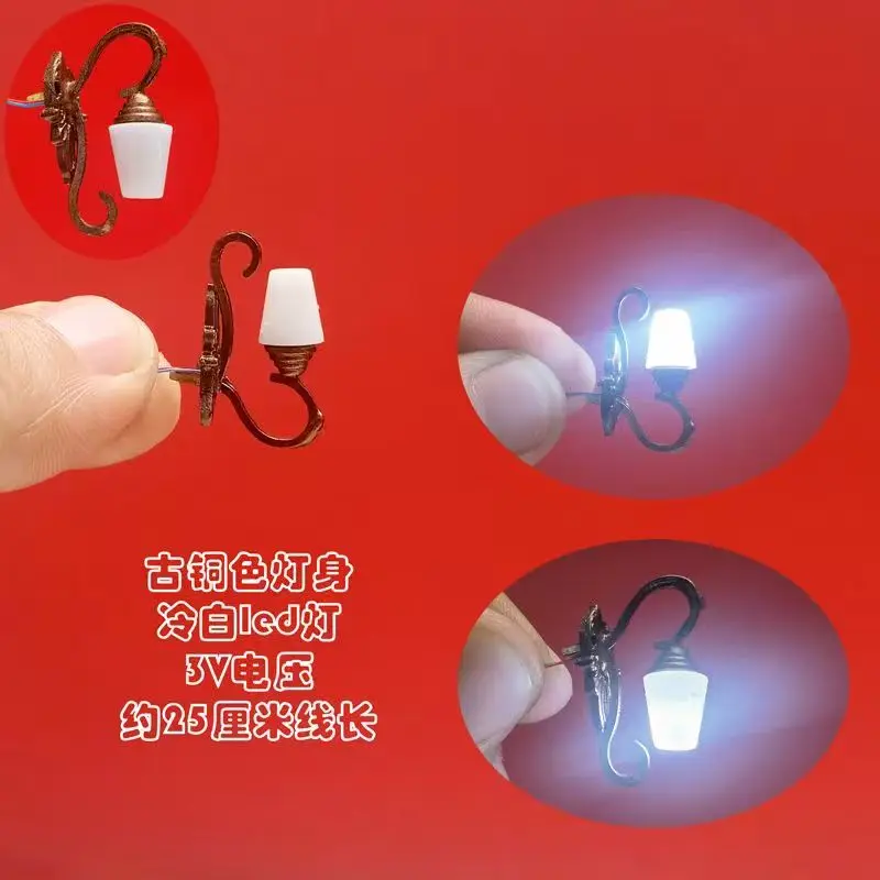 Vintage European Wall Lamp Miniature Model 9 Vintage European Wall Lamp Miniature Model - Image 9