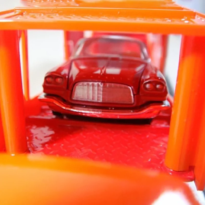 Vibrant Orange Chrysler 300C Double-Decker Model 5 Vibrant Orange Chrysler 300C Double-Decker Model - Image 5