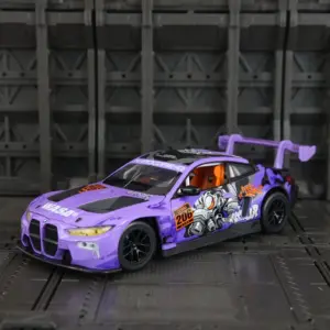 Vibrant Purple BMW M4 GT3 Diecast Model by WASA 11 Sf747304114744fc29e5cc35623a9cff9T