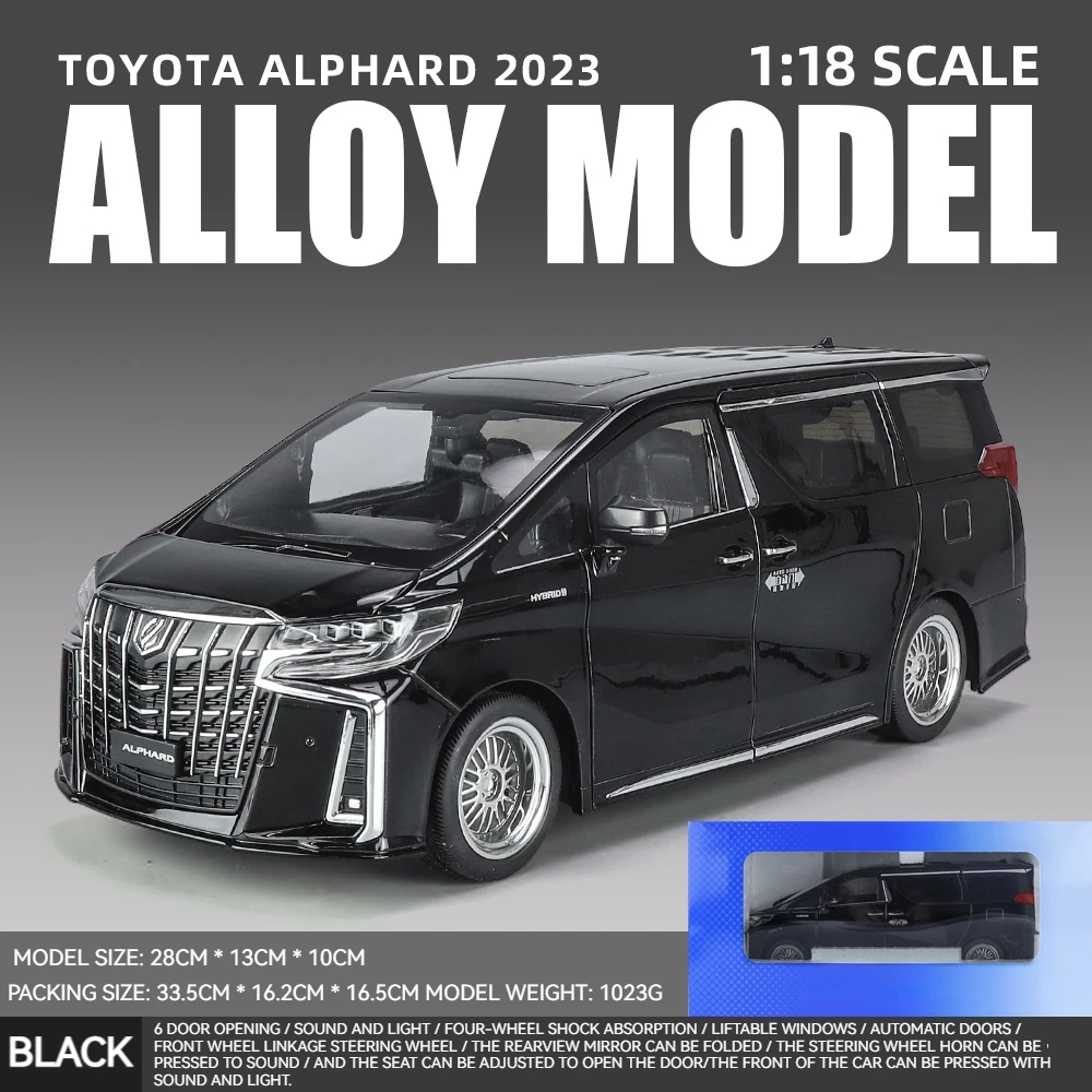 1/18 Toyota Alphard MPV Diecast Model 10 1/18 Toyota Alphard MPV Diecast Model - Image 10