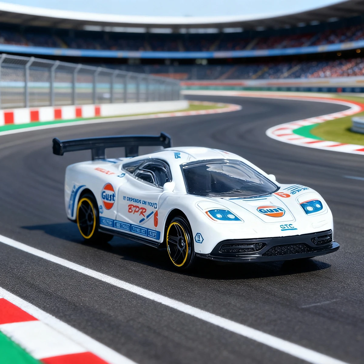 Red Die-Cast Racing Car Model 1:64 Scale 2 Red Die-Cast Racing Car Model 1:64 Scale - Image 2