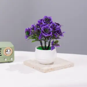 Vivid Artificial Bonsai Tree for Decoration