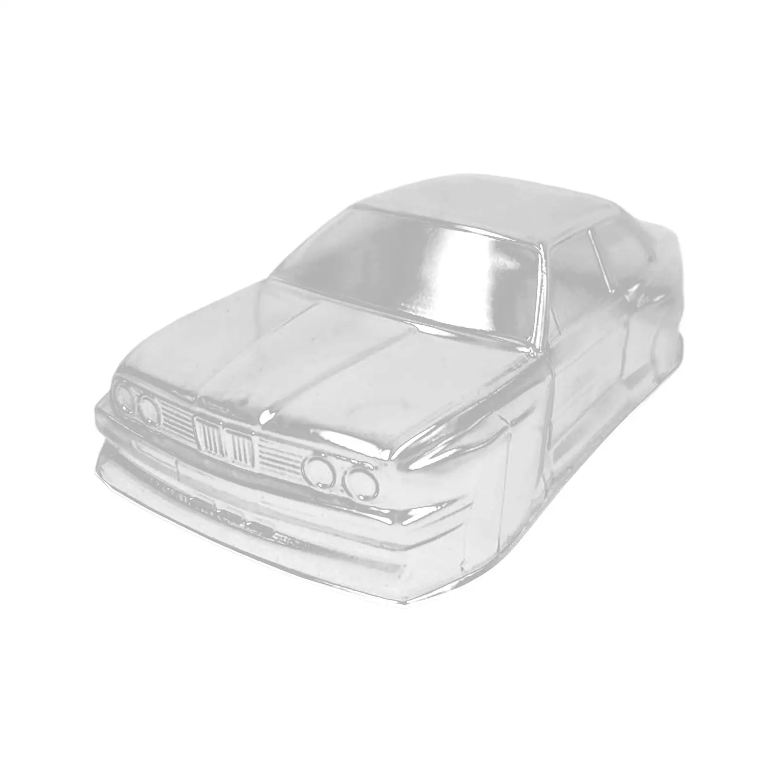 Black 1/28 Scale RC Car Body Shell 4 Black 1/28 Scale RC Car Body Shell - Image 4