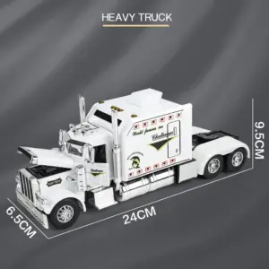 1:24 Scale Peterbilt 389 Diecast Truck Model 10 Sf7ae804bc03245fab8f30ee73b07d59bY