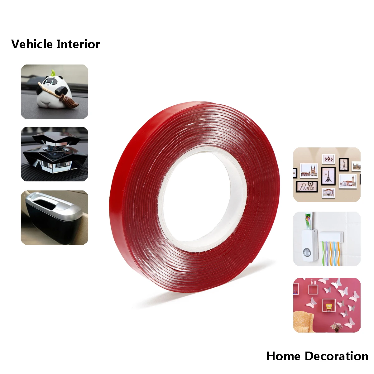 High-Strength Red Double-Sided Adhesive Tape 2 High-Strength Red Double-Sided Adhesive Tape - Image 2