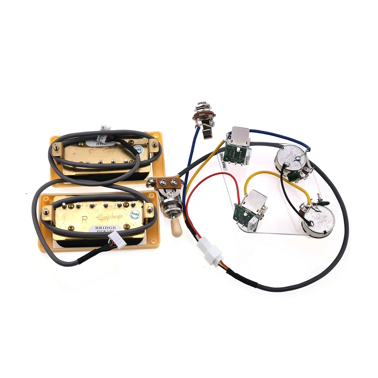 Humbucker Pickup & Wiring Harness Set 5 Humbucker Pickup & Wiring Harness Set - Image 5
