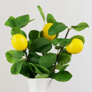 Realistic Artificial Yellow Lemon - 38cm Decor 13 Sf7e2f1c7f4084bf68bce22c2d5ac33080