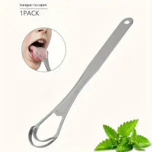 Double-Layer Stainless Steel Tongue Cleaner for Fresh Breath 7 Sf7e30841208444348e6c6f8cf4a66080u 2