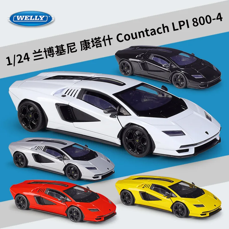 Welly Lamborghini Countach LPI 800-4 1:24 Model 2 Welly Lamborghini Countach LPI 800-4 1:24 Model - Image 2