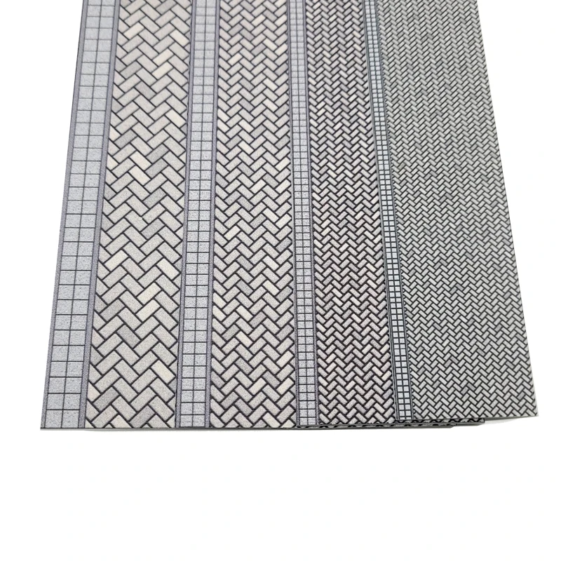 Miniature Brick Pavement Model Plates for Scales 1:87–200 4 Miniature Brick Pavement Model Plates for Scales 1:87–200 - Image 4