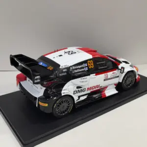 1:18 White Diecast Racing Car Model 10 Sf82e69ffb59e441fbc19e0839450e25ar