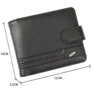 Black Men's Wallet with Zipper Closure 13 Sf830c5edac9e43e8ac6395c0fc8d3866g